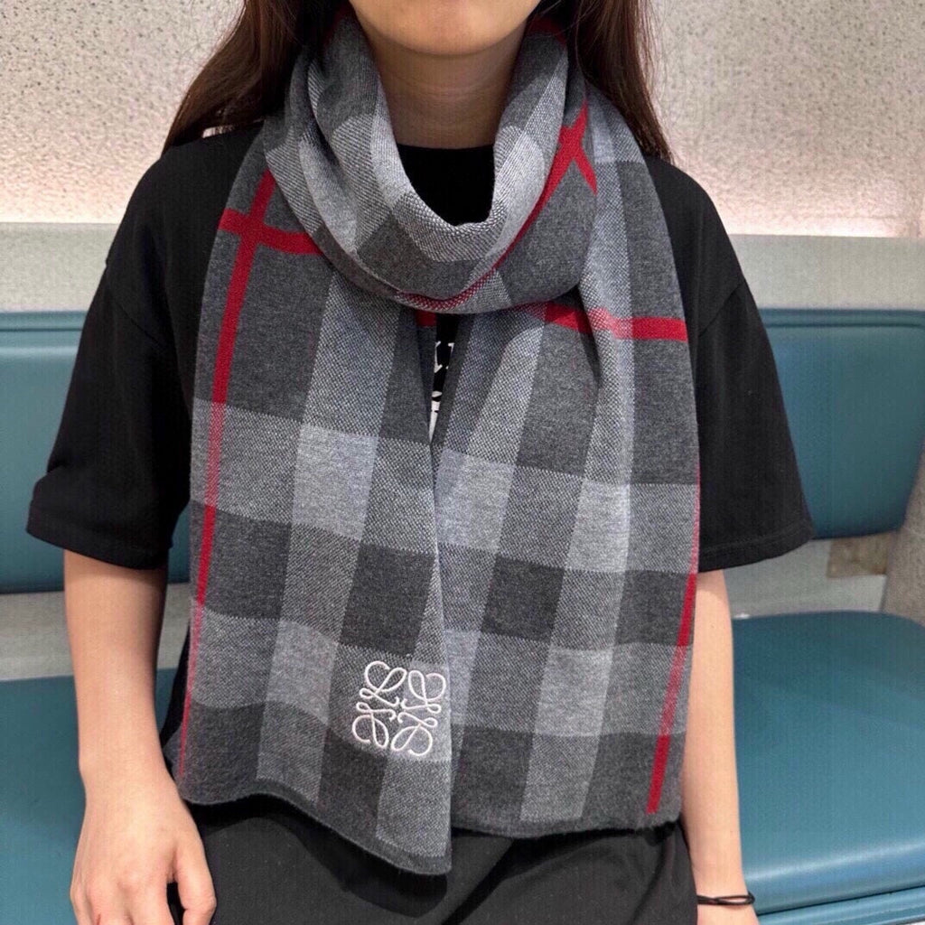 SCARF 180 CM IN MO GRAY CARO CASHMERE 389780