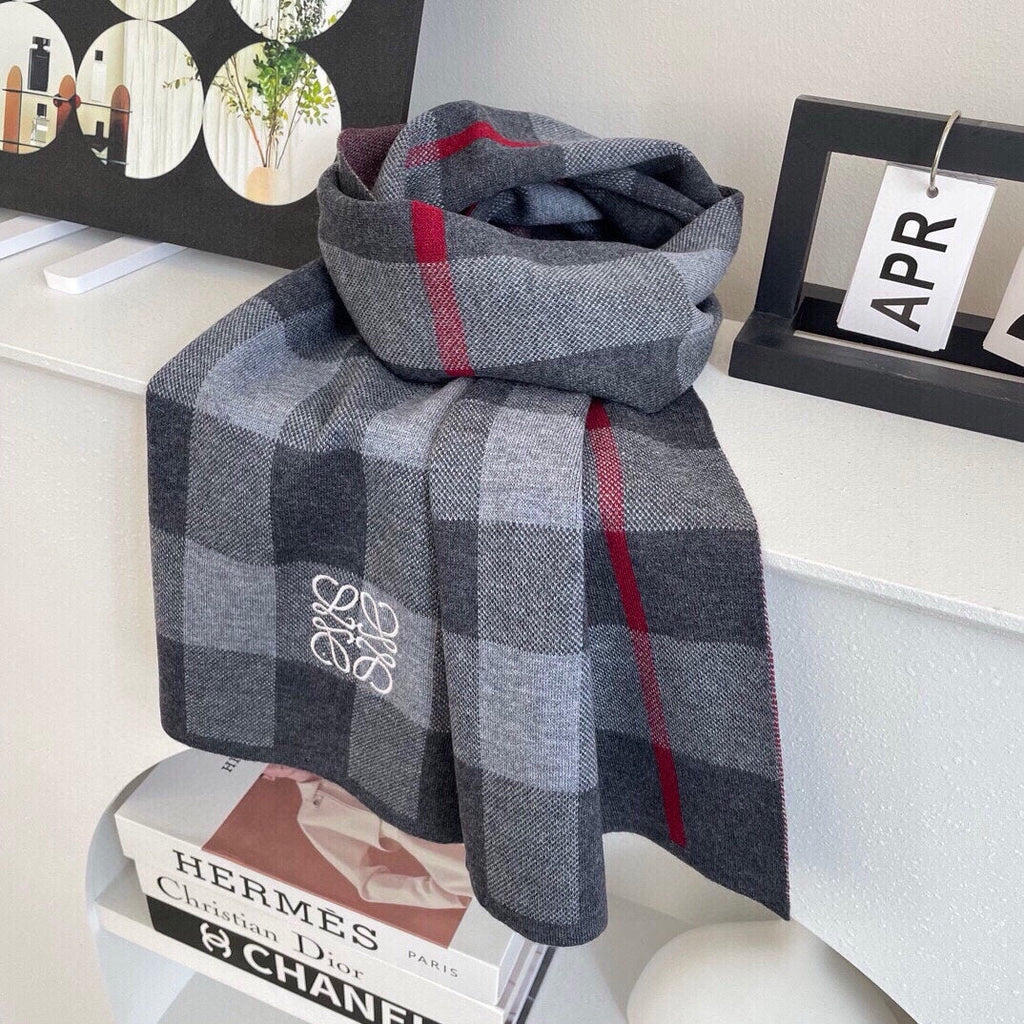 SCARF 180 CM IN MO GRAY CARO CASHMERE 389780