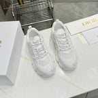 CD CHORONO SNEAKER IN WHITE MESH