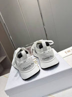 CD RUN SNEAKER 25S IN BLACK AND WHITE MESH FABRIC TWO-TONE SOLE