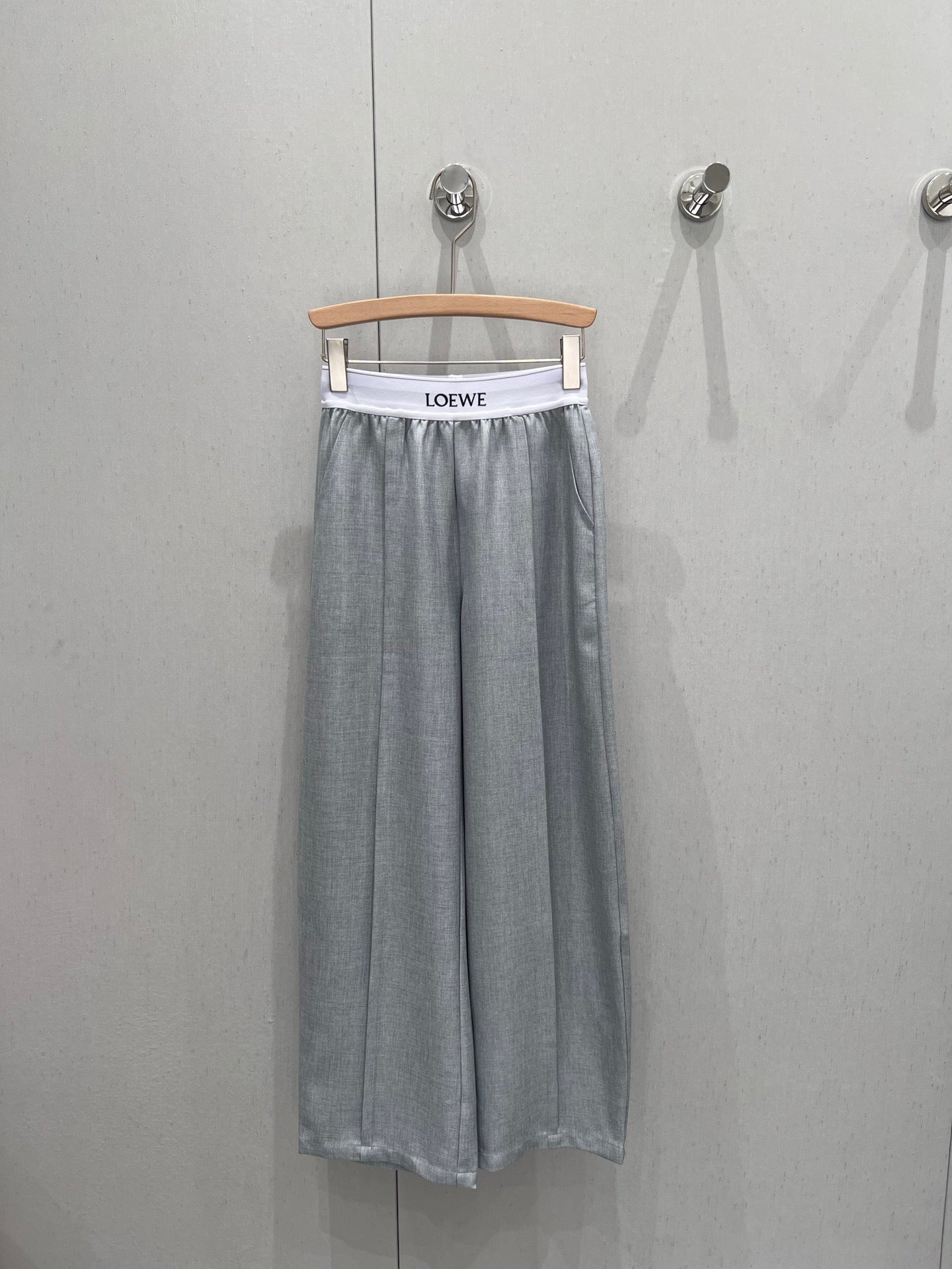 Loewe 25 Print Ribbed Waist Trors Cotton