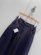 Loewe 25 Straight Wide-leg Jeans Cotton
