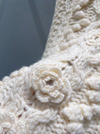 CHANEL 25S FLORAL KNITTED VEST 300