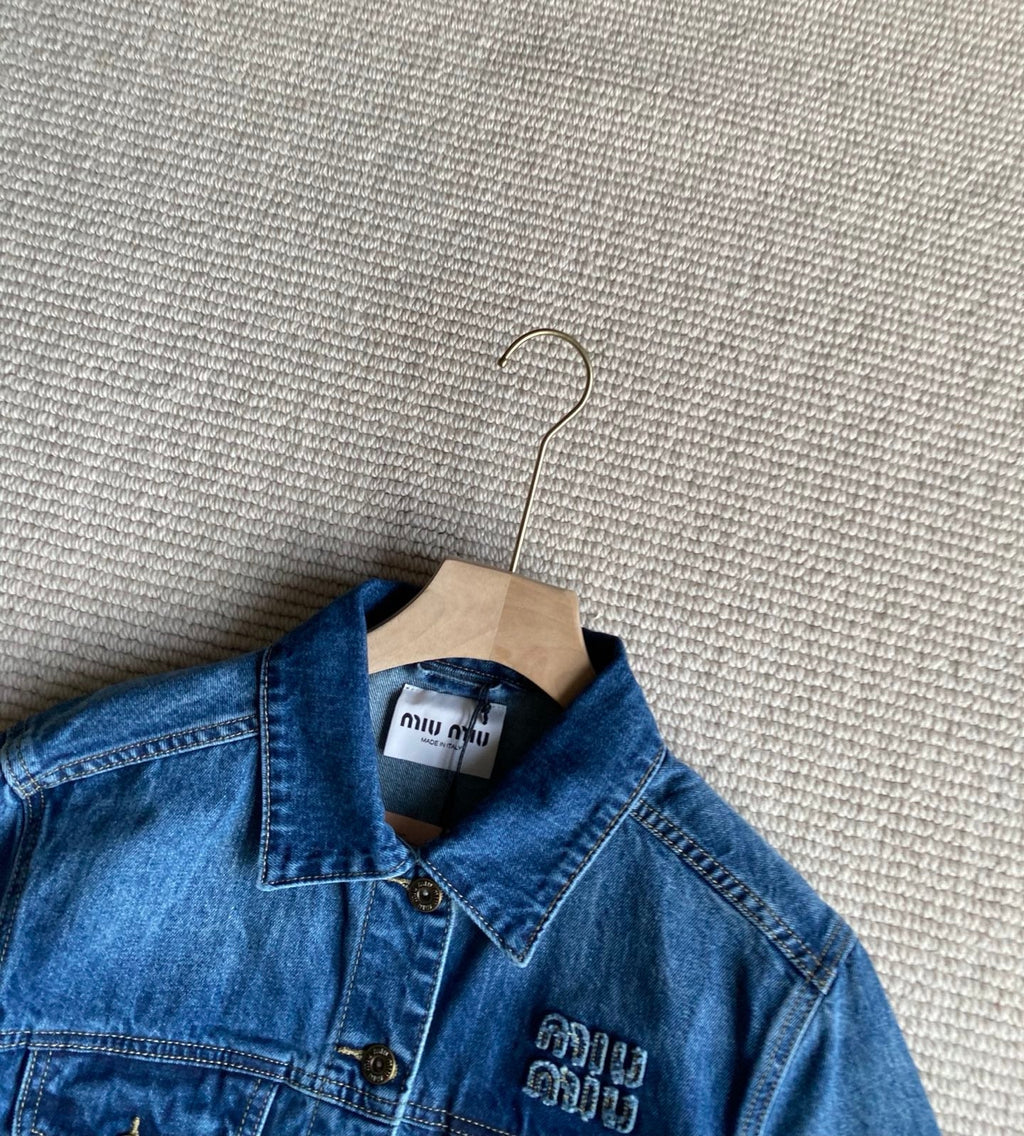 MIUMIU DENIM JACKET STYLE 339