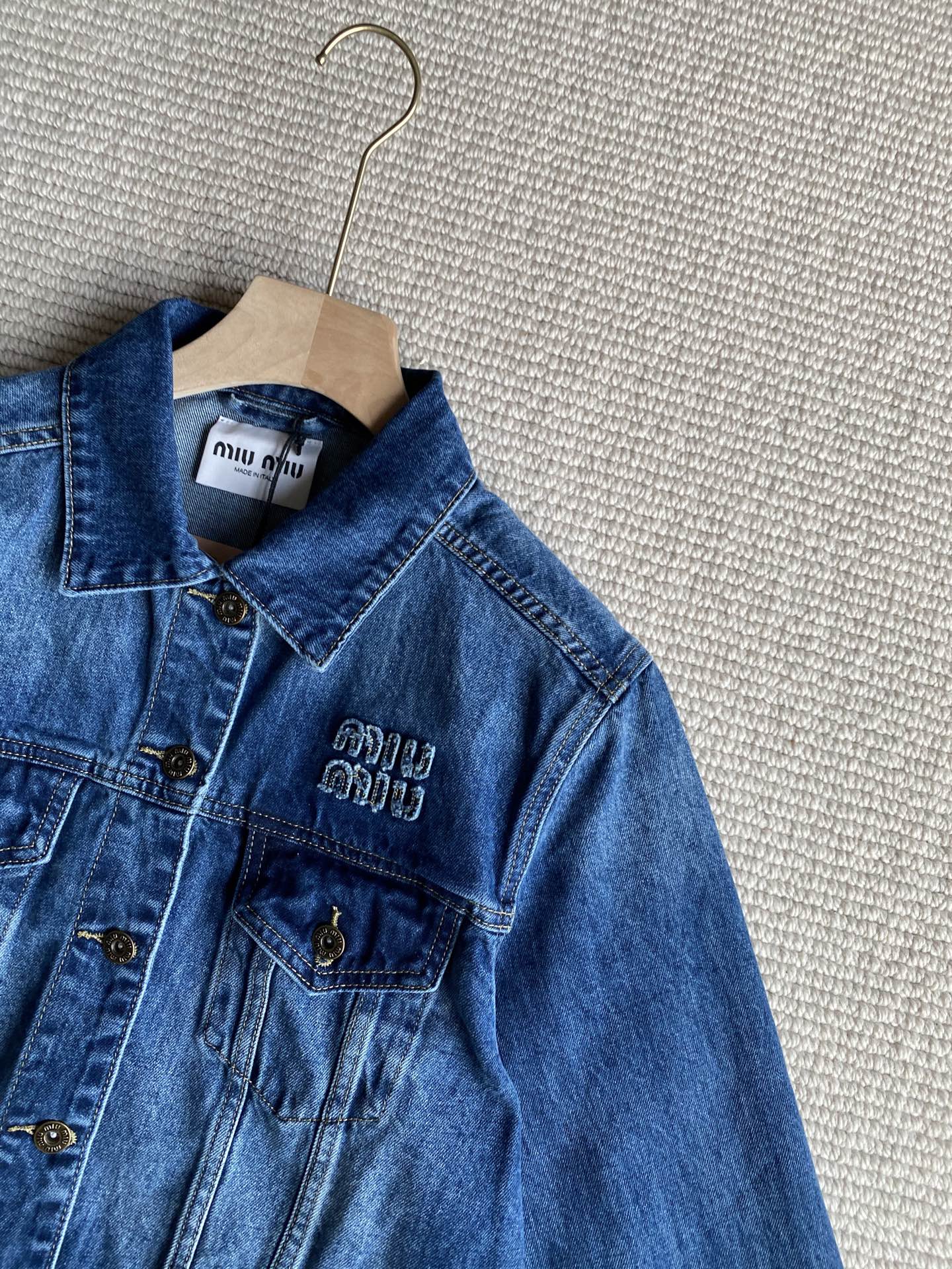 MIUMIU DENIM JACKET STYLE 339