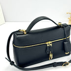 LP Extra Pouch L23 Black Calfskin 282120