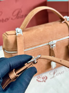 LP Extra Pouch L23 Brown Ripple Leather 282146