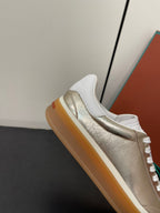 LP TENNIS WALK SNEAKERS LIGHT GOLD CALFSKIN