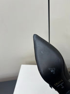 JUDY DOUBLE STRAP MARY JANE SLINGBACK IN BLACK SMOOTH CALFSKIN