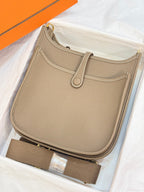 HM Evelyne 23cm Light Taupe Togo Leather 281206