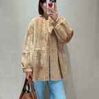 MAX MARA 25S SHEEPSKIN COAT 005