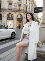 YSL 25S LONG CASHMERE COAT STYLE 31
