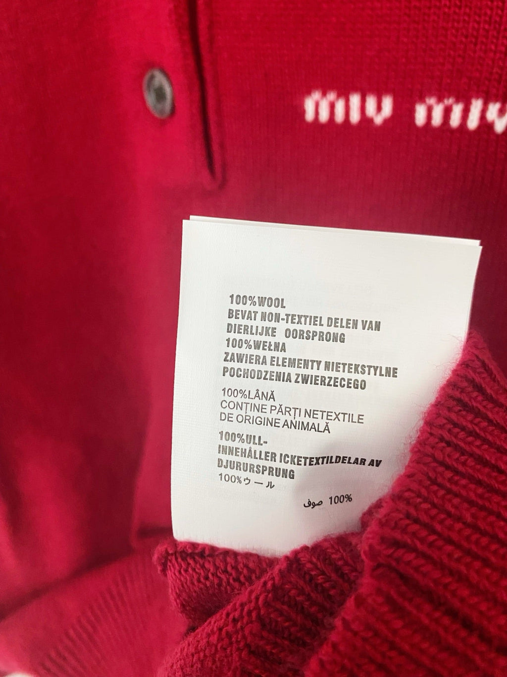 MIUMIU SWEATER STYLE 152