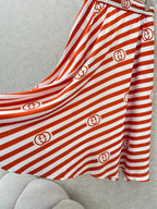 GUCCI STRIPED SKIRT 275051
