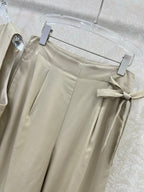 DIOR WIDE-LEG PANTS AND VEST SET 275206