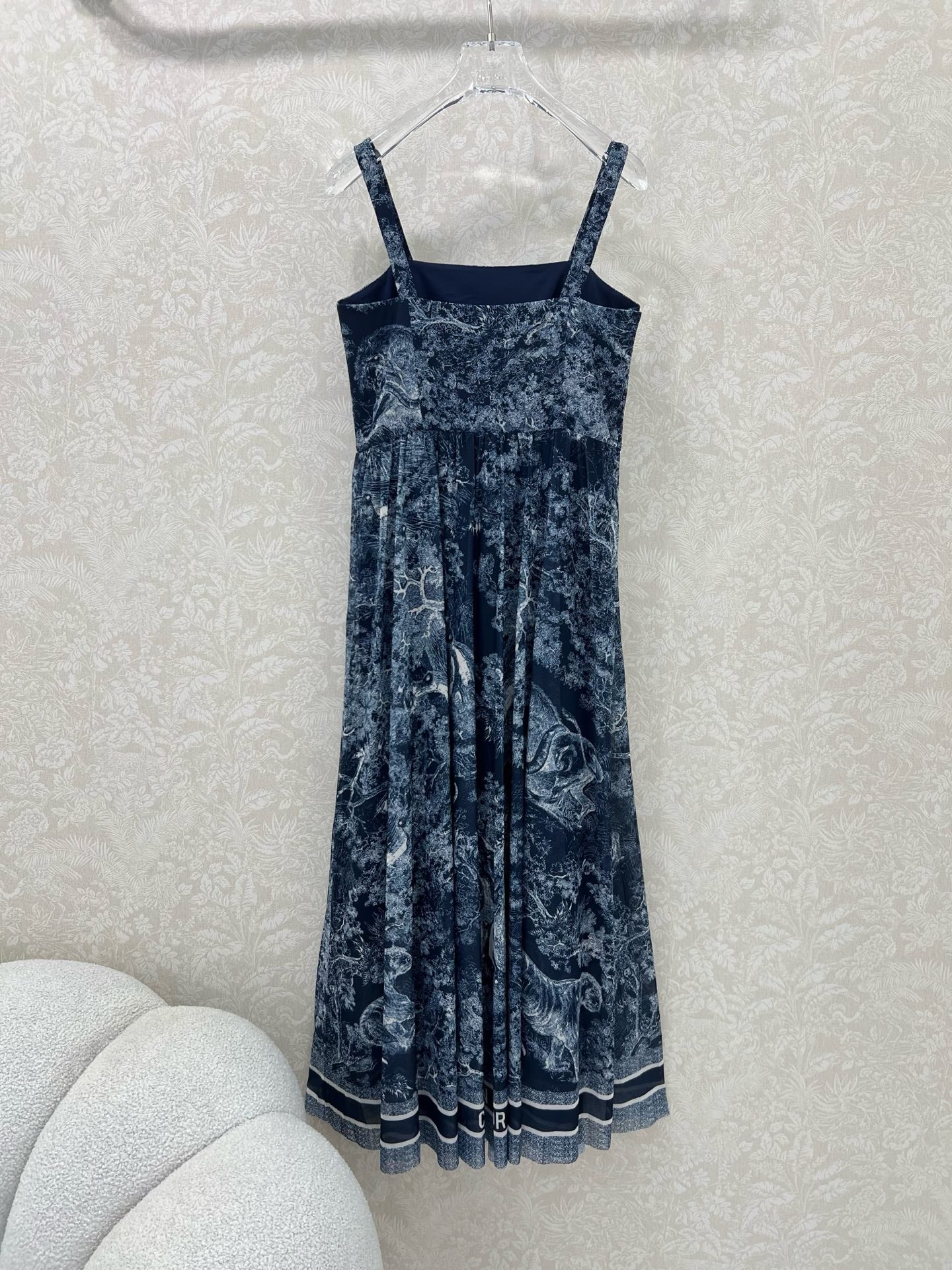 DIOR SPAGHETTI STRAP DRESS IN BLACK
