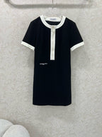 DIOR NEW SHORT-SLEEVE DRESS 269970