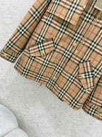BURBERRY PLAID JACKET 275082