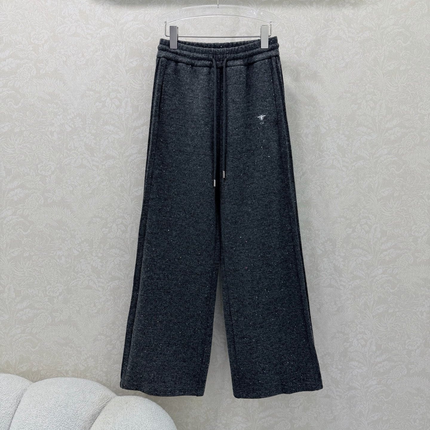 DIOR 25S SEQUIN WIDE-LEG PANTS 644