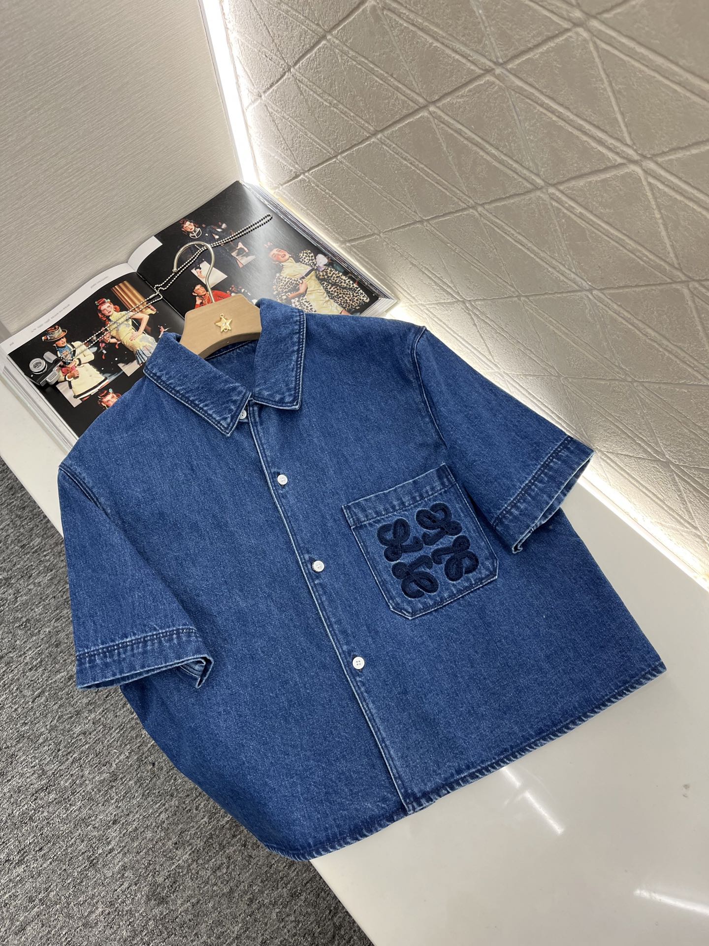LOEWE 25S DENIM SHIRT 261568
