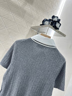 MIU 25S TWO PIECE KNIT JACKET 265538