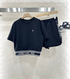 DIOR SHORT SLEEVE SET 25S IN COTTON 265645