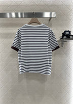 MIUMIU REVERSIBLE OVERSIZED CREW NECK TEE 276642