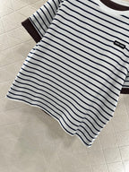 MIUMIU REVERSIBLE OVERSIZED CREW NECK TEE 276642
