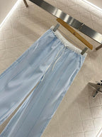 GUCCI STRIPED WIDE-LEG PANTS 276516