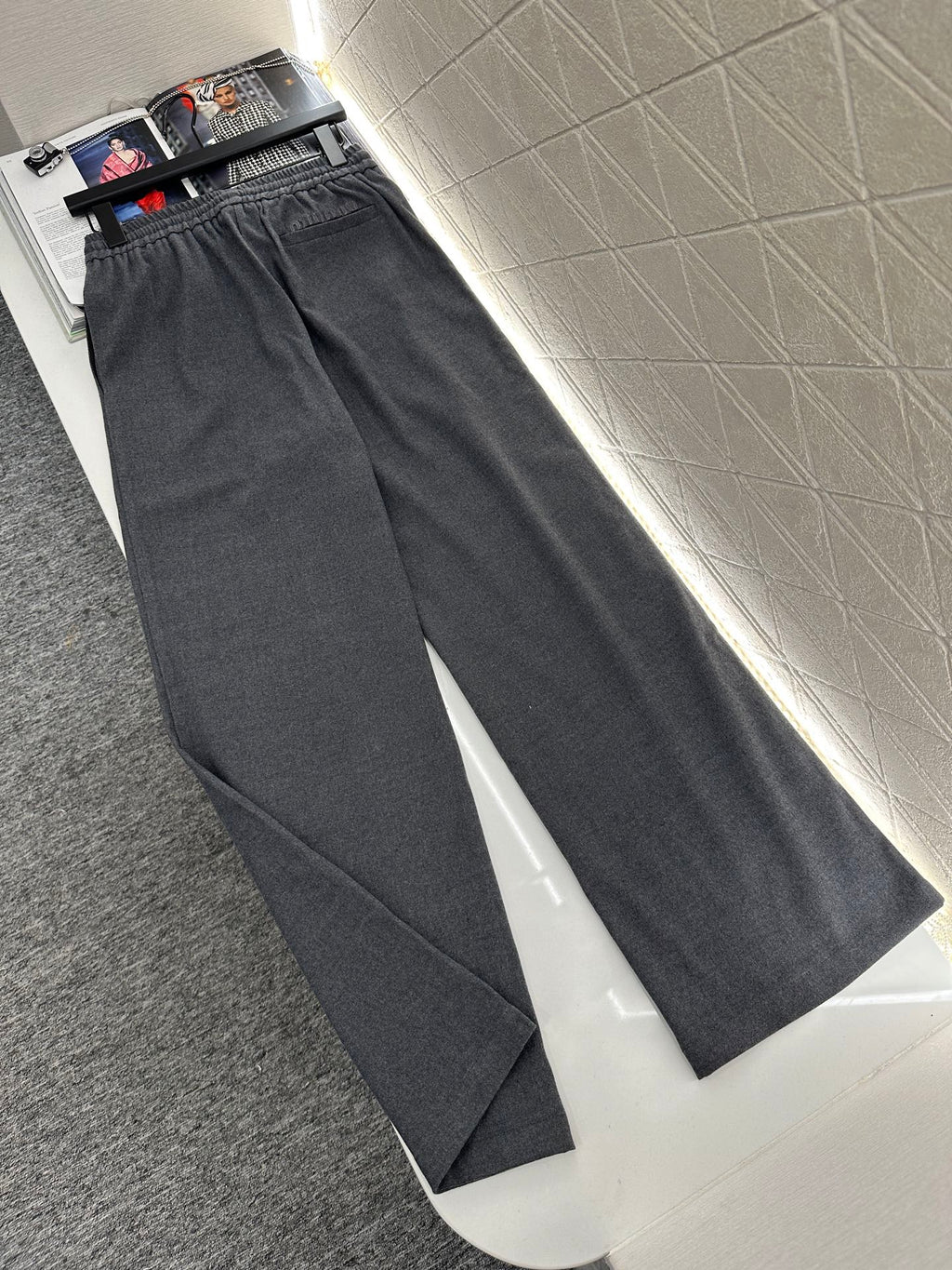 MIUMIU WIDE-LEG PANTS STYLE 116