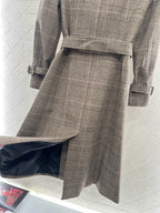 DIOR 25S LONG TRENCH COAT STYLE 303