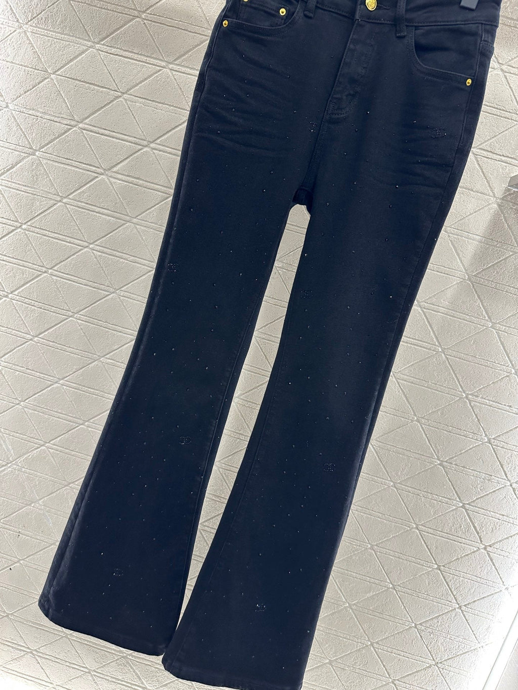 CHANEL 25S FLARED JEANS 353