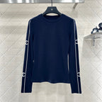CHANEL 25S LONG-SLEEVE CREW NECK T-SHIRT 405
