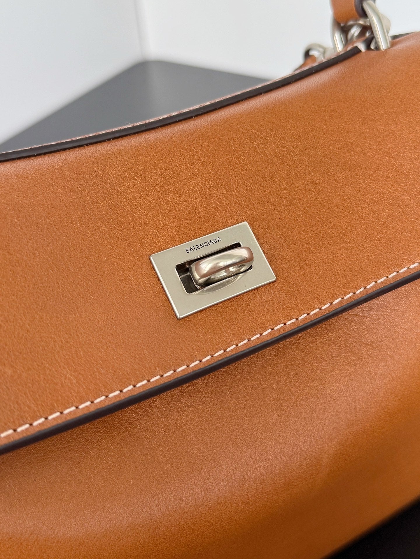 Balenciaga Rodeo 29 bag brown lambskin