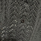 GUCCI CLASSIC KNIT CARDIGAN IN BLACK 267476
