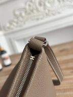 HM Berlingot Shoulder Bag Coffee Epsom Leather 270322