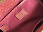 Gucci Jackie Tote Bag Rosso Ancora Red Leather 248601