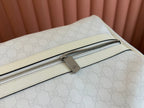 Gucci Travel Bag White Red Canvas 239930