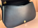 GG Blondie Large Handbag 32cm Black Calfskin