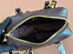 ARCADIE MATELASSÉ BAG 22 IN CONGO BROWN CALFSKIN GOLD HARDWARE