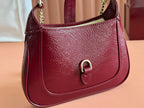 Gucci Jackie Notte Bag Rosso Ancora Red Patent Leather 248415