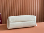 Gucci Softbit Shoulder Bag White Calfskin 248332