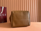 Gucci Totissima 30cm Tote Bag Brown Calfskin 248126