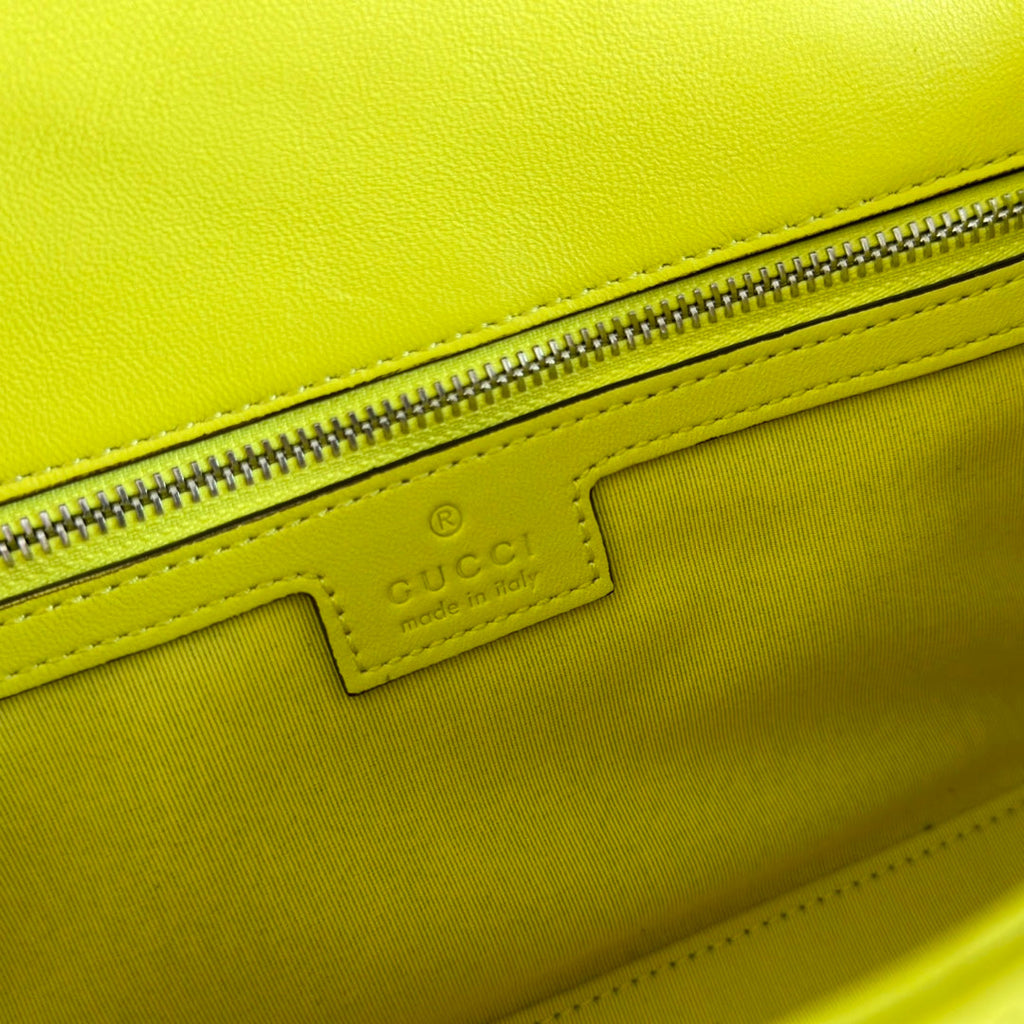 Gucci GG Marmont Bag Yellow Sheepskin 250855