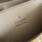 Gucci Ophidia 26cm Bag Ebony Brown Canvas 255298