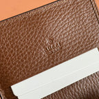 Gucci Jackie Wallet Blue Brown Canvas Leather 255172