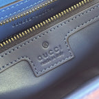 Gucci Jackie Bag Blue Leather 255029