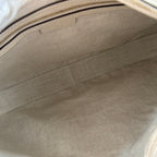 GUCCI 25S ATTACHE SHOULDER BAG 35 CM IN CREAM WHITE CALFSKIN