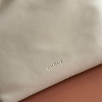 GG Beatrix Large Tote Bag Cream Smooth Leather GHW 272135