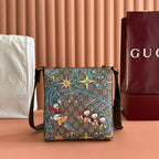GUCCI 25S SHOULDER BAG 23 CM IN MULTICOLOR CALFSKIN